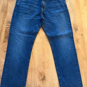 Lucky Brand Deep Blue Men's Straight Jeans